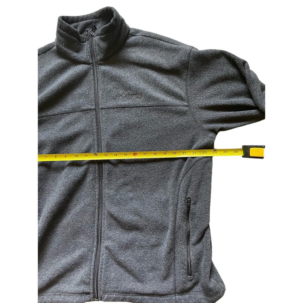 Columbia Men/Teen Field Gear Fleece Jacket Size XL Charcoal color Athletic wear - Picture 7 of 9